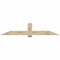 Ekena Millwork Eugene Rough Sawn Timber Gable Bracket, Douglas Fir, 84"W x 17"H x 6"D x 6"F, 5/12 Pitch GBW084X17X0606EUG00RDF - alternate 1